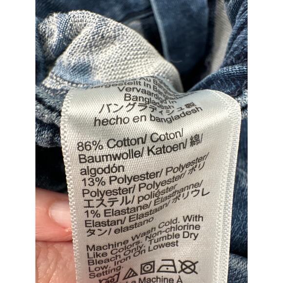 J Crew Jeans Womens 26 Blue Denim Utility Jogger Pants Stretch Comfy Casual - Picture 4 of 9